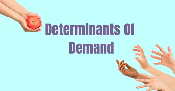 5 Determinants of Demand with Examples and Formula